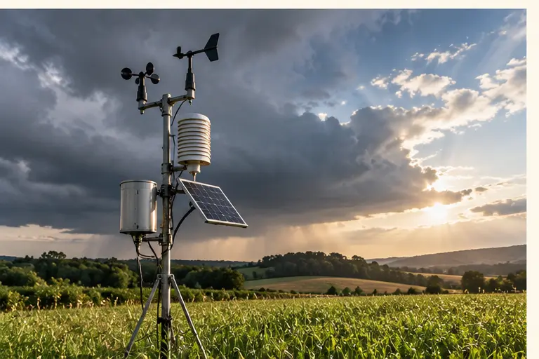 Illustrative LivingShield farm and field scene