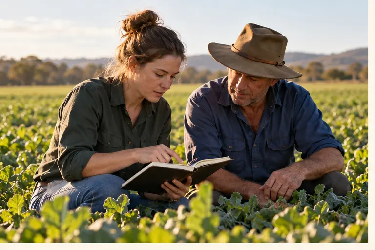 Illustrative LivingShield field scene