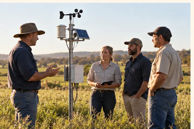 Illustrative LivingShield field scene