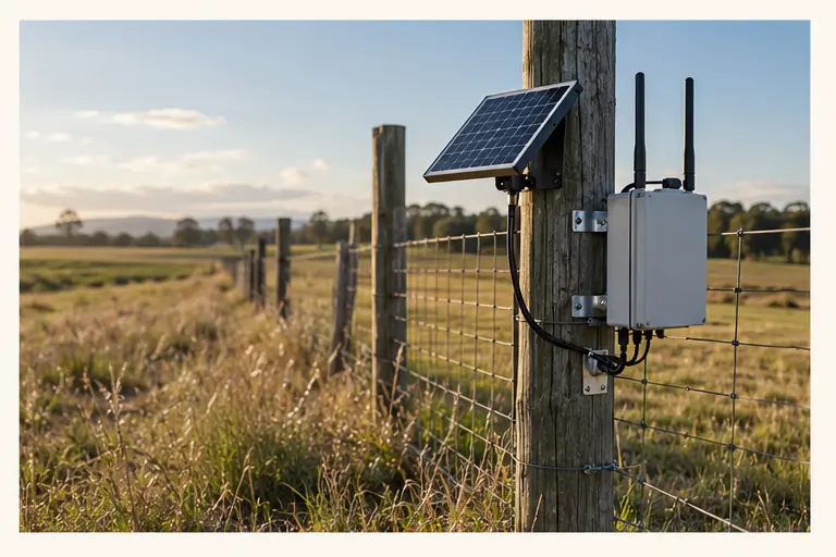 Illustrative LivingShield field scene