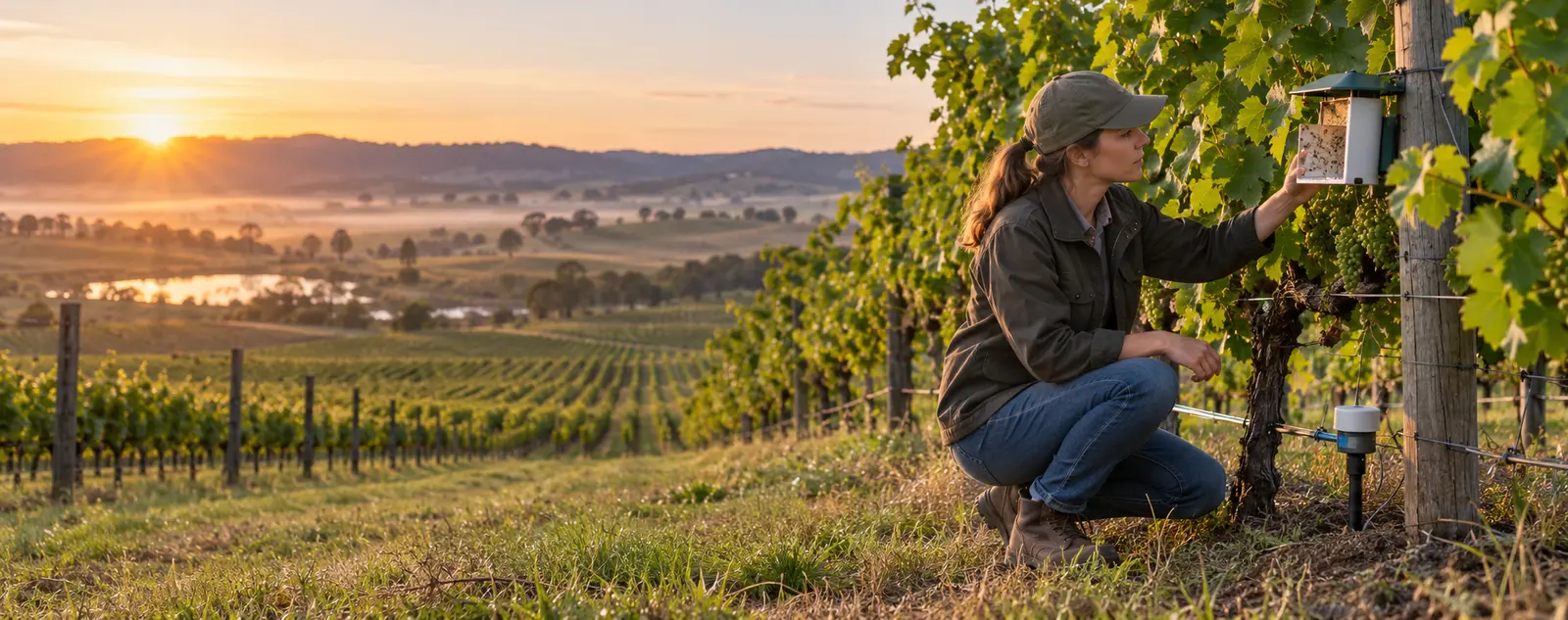 Illustrative vineyard pilot